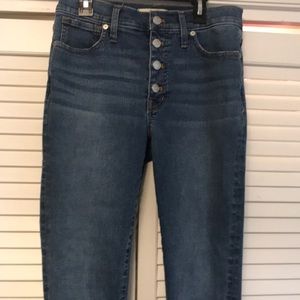 Madewell Jeans -mid rise skinny
